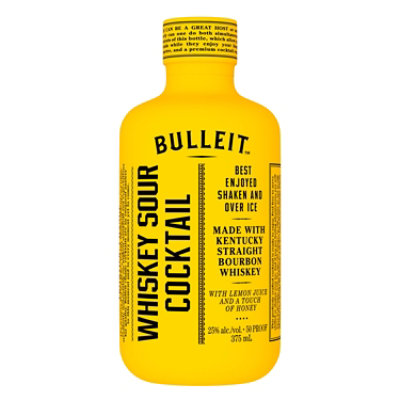 Bulleit Whiskey Sour Cocktail Rts 375 Ml - 375 ML - Image 2