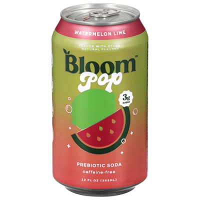 Bloom Pop Watermelon Lime 12fz - 12 FZ - Image 1