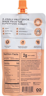 Dally Peach Gel Fruit Snack 5.07oz - 5.07 OZ - Image 5