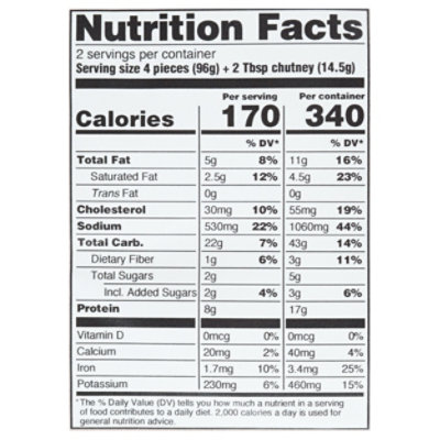 Deep Butter Chicken Dumplings 7.8oz - 7.8 OZ - Image 3