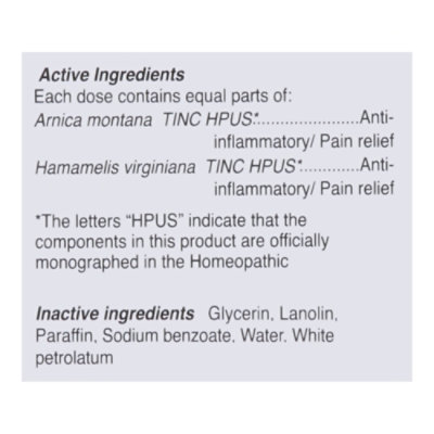 Arnica Cream Tube - 2.06 OZ - Image 4