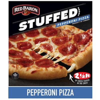 Red Baron Pepperoni Stuffed Crust Pizza, 22.75 Oz - 22.75 OZ - Image 1