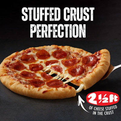 Red Baron Pepperoni Stuffed Crust Pizza, 22.75 Oz - 22.75 OZ - Image 2