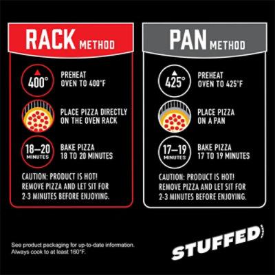 Red Baron Pepperoni Stuffed Crust Pizza, 22.75 Oz - 22.75 OZ - Image 4