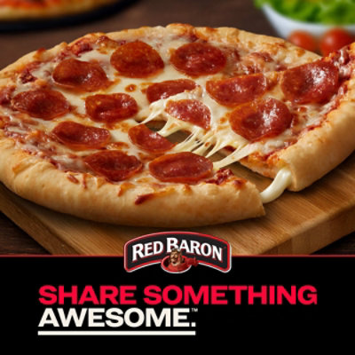 Red Baron Pepperoni Stuffed Crust Pizza, 22.75 Oz - 22.75 OZ - Image 5