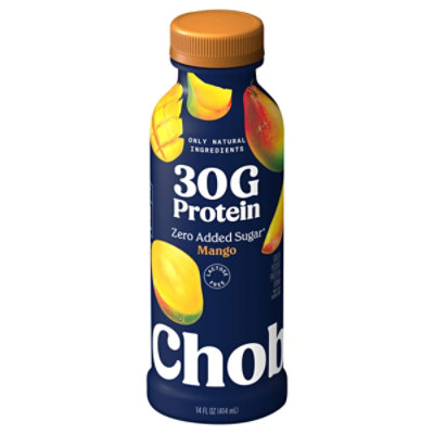 Chobani Mango 30g Protein Lowfat Greek Yogurt Drink 14 Fz - 14 OZ - Image 1