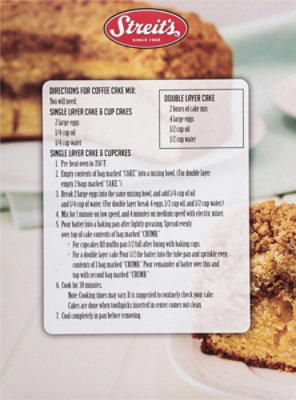 Streits Cake Mix Coffee Xtra Moist - 12 OZ - Image 6