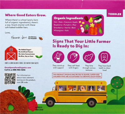 Once Upon A Farm Wheels Raspberry & Kale 3.35oz - 3.35 OZ - Image 5