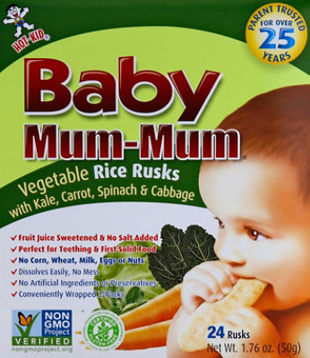Baby Mum Mum Vegetable 1.76oz - 1.76 OZ - Image 2
