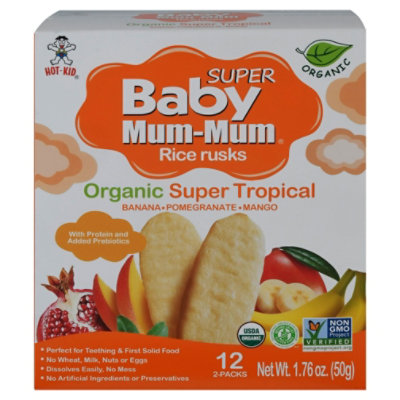 Baby Mum Mum Tropical Flavor 1.76oz - 1.76 OZ - Image 3