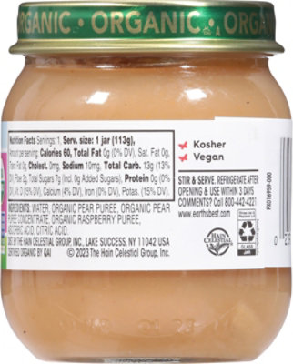 Earths Best Pears & Strawberry 4oz - 4OZ - Image 6