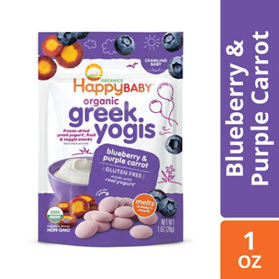 Happy Yogis Blueberry And Purple Carrot Melts 1oz - 1 OZ - Image 1