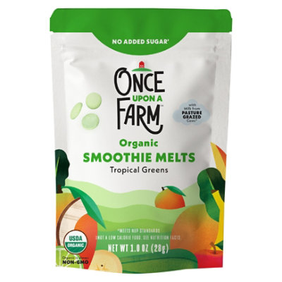 Once Upon A Farm Melts Tropical Greens 1oz - 1 OZ - Image 1
