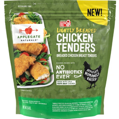 Applegate Lightly Breaded Chicken Tenders - 16 OZ - Image 2