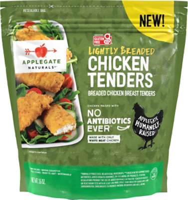 Applegate Lightly Breaded Chicken Tenders - 16 OZ - Image 2