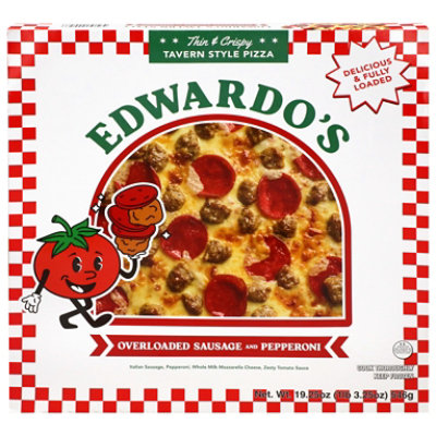 Edwardo's 12 Tavern Overloaded Sausage & Pepperoni, 19.25 Oz - 19.25OZ - Image 1