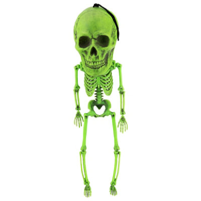 Skeleton Hanging Neon Green - EA - Image 2