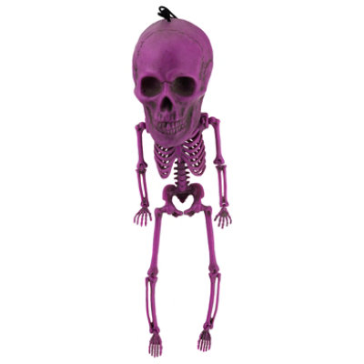 Skeleton Hanging Neon Purple - EA - Image 2