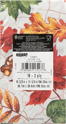 Guest Napkin Autumn Air Napkin - 16 CT - Image 3