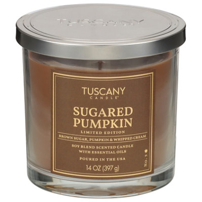 Tuscany Jar Cdl Sugar Pumpkin - 14 OZ - Image 2