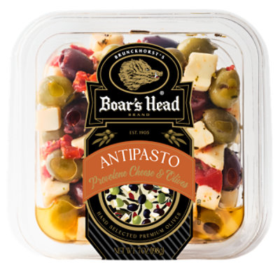 Boars Head Antipasto Provolone Cheese And Olives - 7 OZ - Image 1