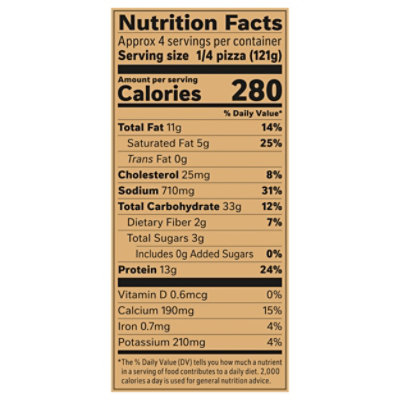 Digiorno Frozen Wood Fired Pizza Supreme - 17.1 OZ - Image 3