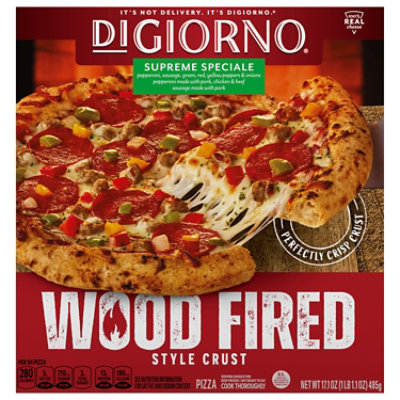 Wild Mike's Ultimate Super Size Pepperoni Frozen Pizza - 40.25 Oz