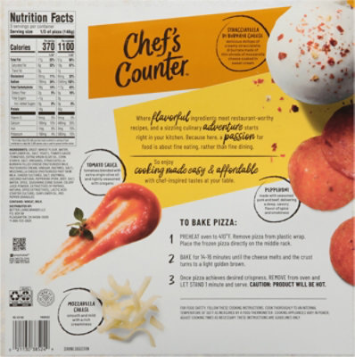 Chefs Counter Pizza Wood Fired Pepperoni Burrata - 15.45 Oz - Image 5