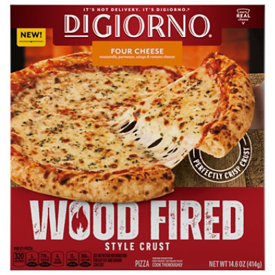 Digiorno Frozen Wood Fired Pizza Four Cheese - 14.6 OZ - Image 1