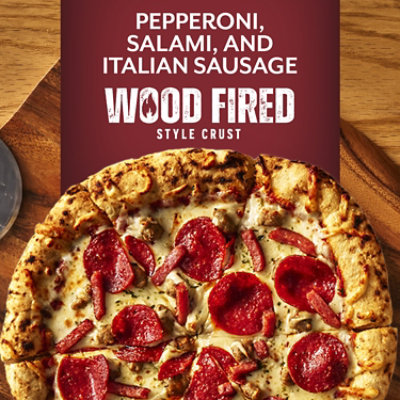 Digiorno Frozen Wood Fired Pizza Italian Meat Trio Frozen Pizza Box -16.9 Oz - 16.9 OZ - Image 3