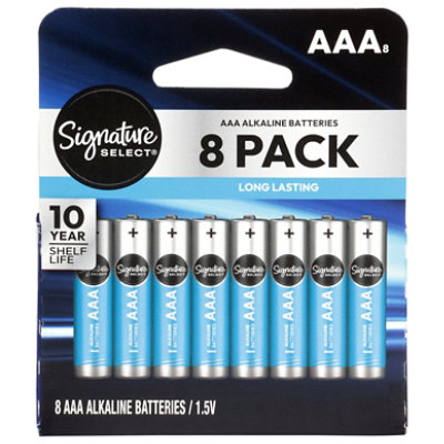 Signature Select Batteries Aaa 8 Ct - 8 CT - Image 1