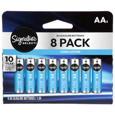 Signature Select Batteries Aa 8 Ct - 8 CT - Image 2