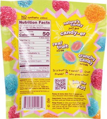 Fruit Riot Candy Crunchy Mixed Grapes - 8 OZ - Image 5