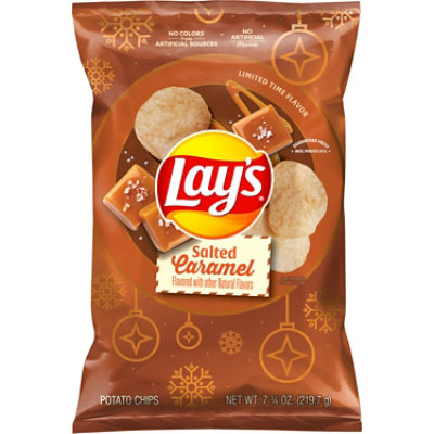 Lays Salted Caramel 7.75oz - 7.75 OZ - Image 1