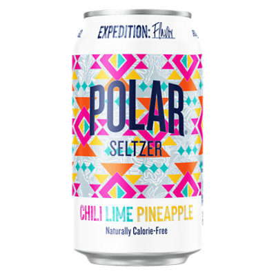 Polar Seltzer Chili Lime Pineapple 8-12fz - 8-12 FZ - Image 1