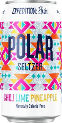 Polar Seltzer Chili Lime Pineapple 8-12fz - 8-12 FZ - Image 1
