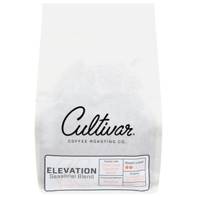 Cultivar Coffee Elevation Blend Whole Bean - 12 OZ - Image 1
