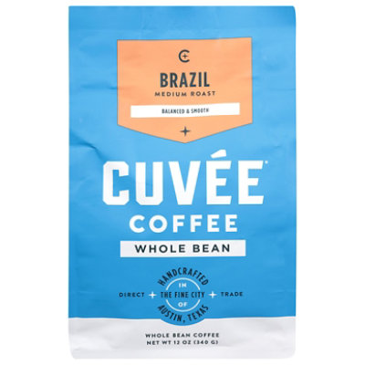 Cuvee Coffee Brazil Whole Bean - 12 OZ - Image 2