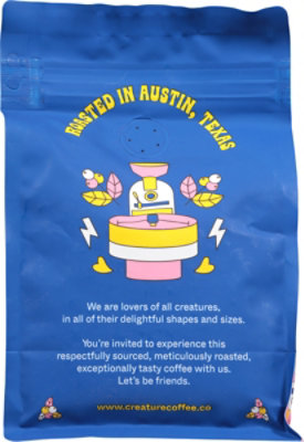 Creature Coffee Easy Peasy Blend Whole Bean - 12 OZ - Image 3