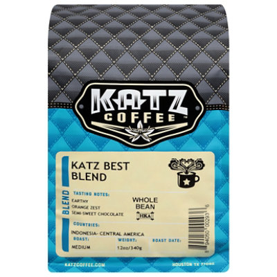 Katz Coffee Jumping Mouse Blend Whole Bean - 12 OZ - Image 2