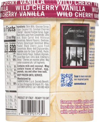 Sammontana Gelato Wild Chery Vanilla - 17.58 OZ - Image 5