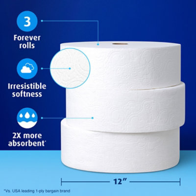 Charmin Ultra Soft Forever Roll Refill - 3 Count - Image 4