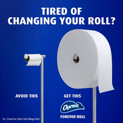 Charmin Ultra Soft Forever Roll Refill - 3 Count - Image 3