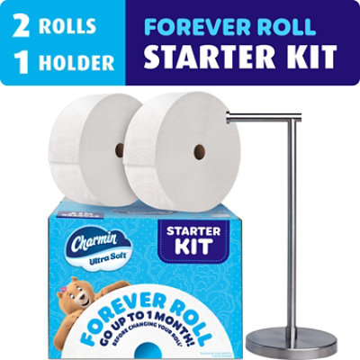 Charmin Ultra Soft Forever Roll Starter Kit - Each - Image 1