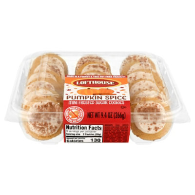 Lofthouse Mini Pumpkin Cookies - 9.4 OZ - Image 2