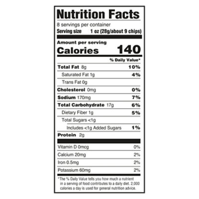 Boulder Canyon Tortilla Chips Lime & Sea Salt 8oz - 8 OZ - Image 3