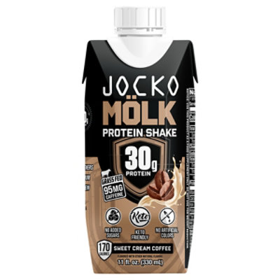 Jocko Molk Protein Shake Coffee Ready To Drink - 11 FZ - Image 1