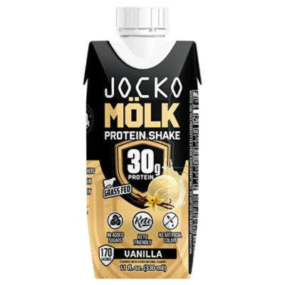 Jocko Molk Protein Shake Vanilla Ready To Drink - 11 FZ - Image 1