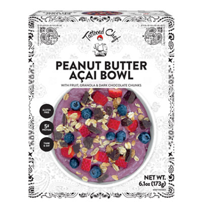 Tattooed Chef Acai Bowl Peanut Butter - 6.1 OZ - Image 1