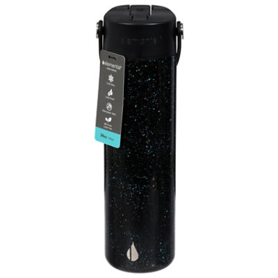 Elemental 24oz Bottle Core Series Black Speckle Ss - EA - Image 1